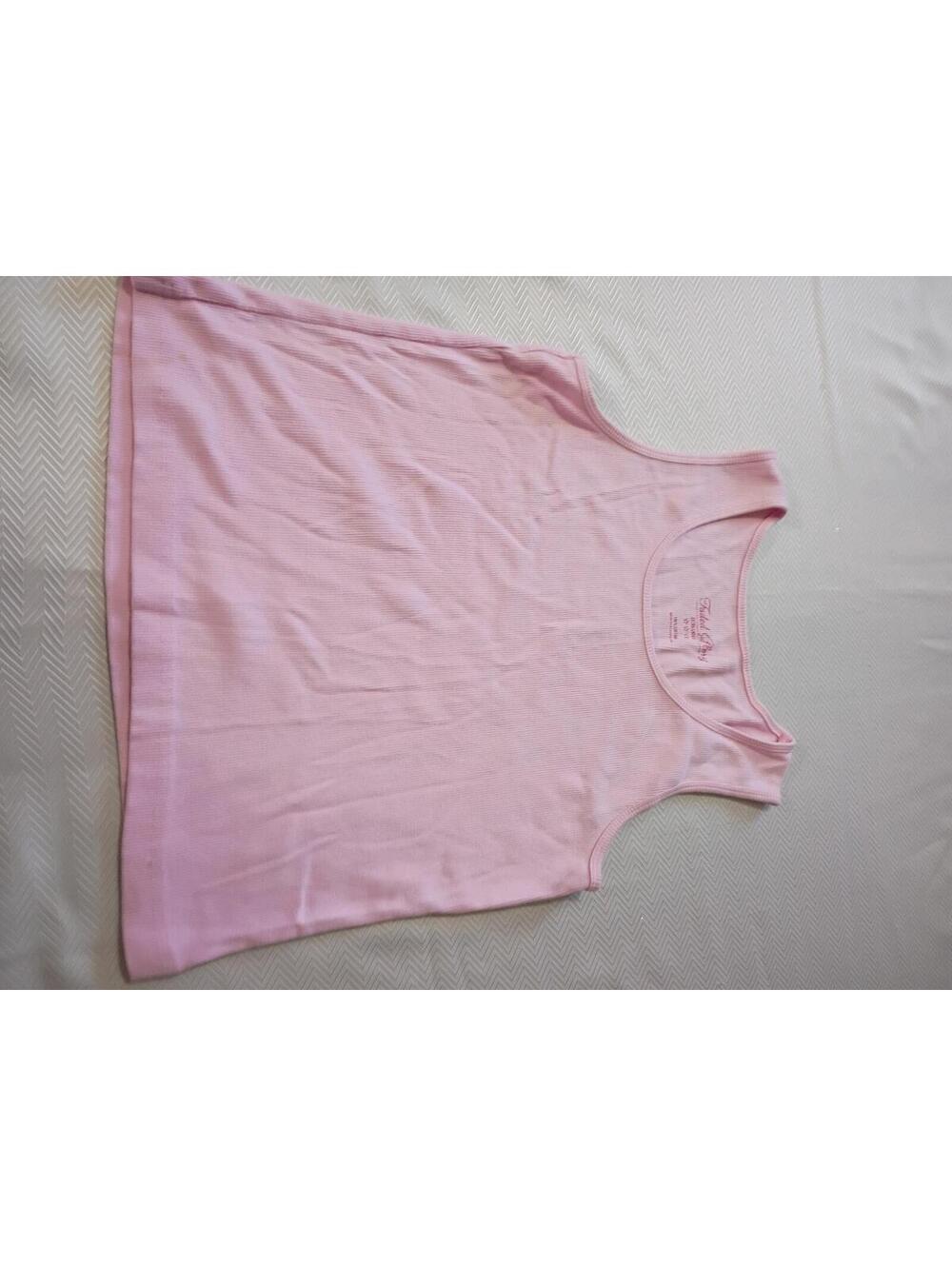 Faded Glory Women's Pink Ribbed Tank Top, Extra Large